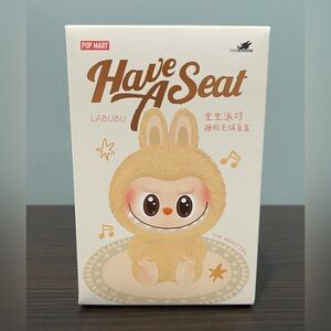POP MART THE MONSTERS LABUBU Have a Seat Blind Box 100% authentic (SISI)